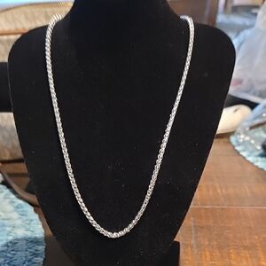 NWOT Uninsex Steel Necklace 10 1/2 W/2" Extender